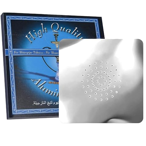 Zebra Smoke | Hookah Foil 100 Sheets Pack (Pre-Poked Foil) Cap · Dabber · Insert · Clip · Nail Jatiimports LLC