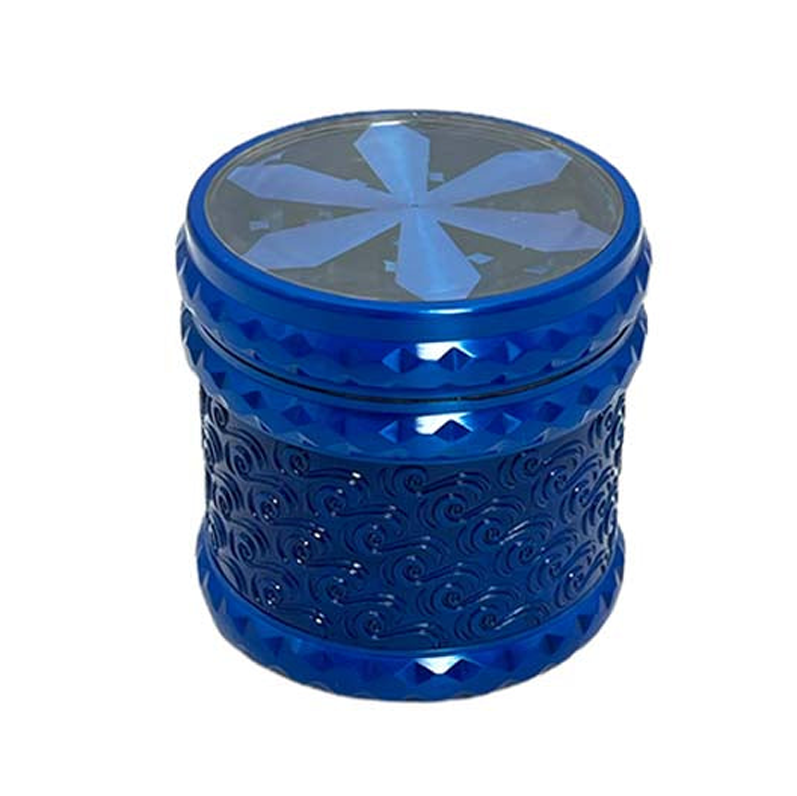 Fortune | 4 Parts 66mm x 66mm Grinder - Display of 6 Display Pack Super Supplys Inc