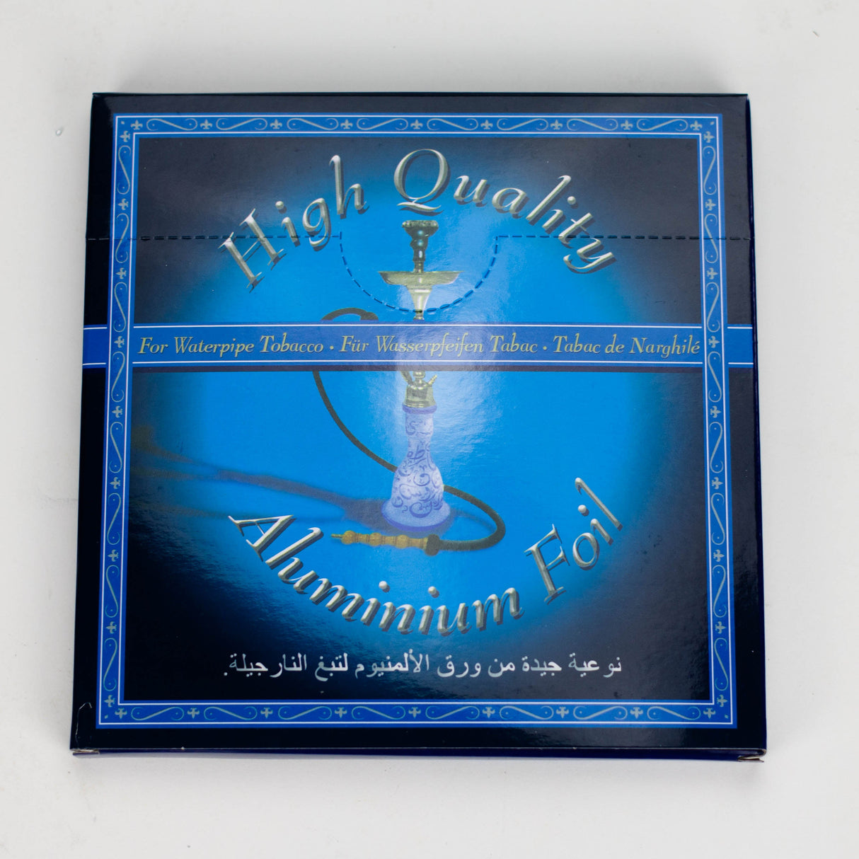 Zebra Smoke | Hookah Foil 100 Sheets Pack (Pre-Poked Foil) Cap · Dabber · Insert · Clip · Nail Jatiimports LLC Large (15x15cm)