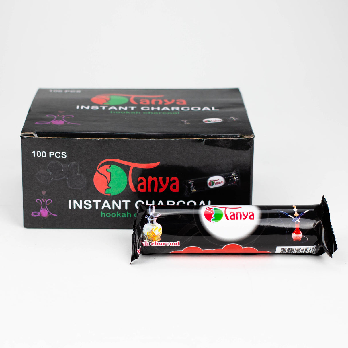 Tanya | Instant Hookah Coals (100 Pieces) Box Other Jatiimports LLC 33mm (100 Tablets)