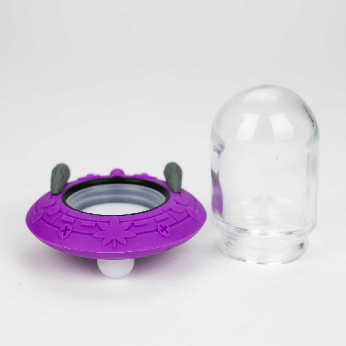 UFO glass jar 90ml Box of 6 Jar YHS Smoke