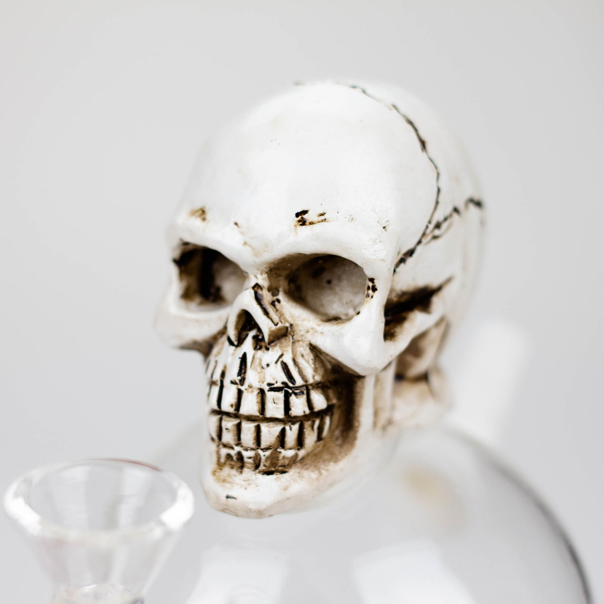 7.5" Resin Skull Ball Water pipe Resin · Silicone · Plastic Bong JJ Distribution