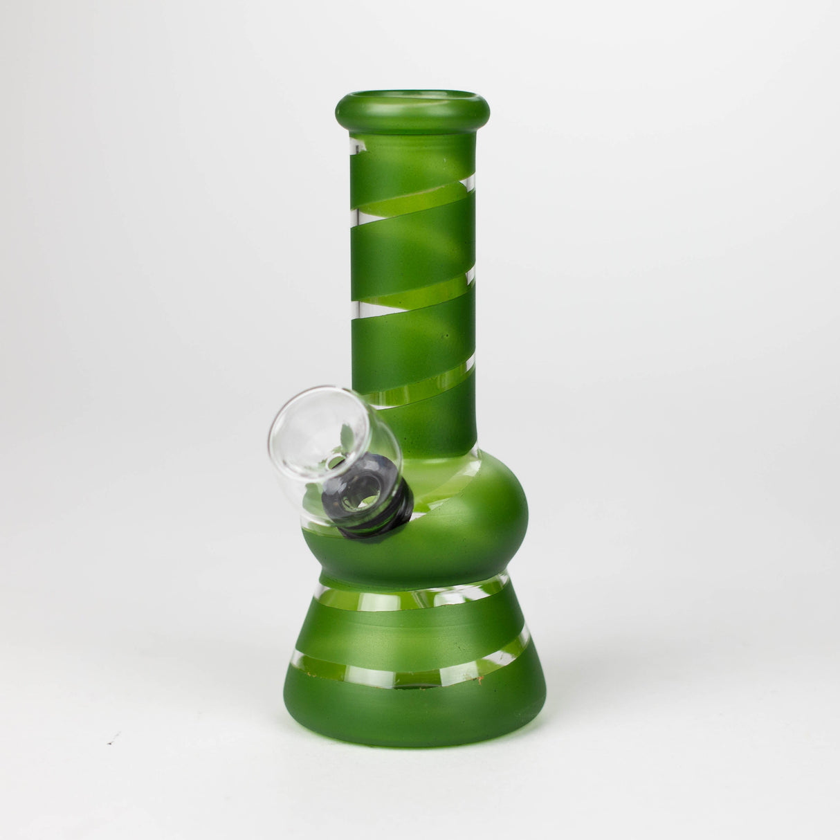 5" Color Stripe Diamond Base mini bong-Assorted Beaker Bong ONE