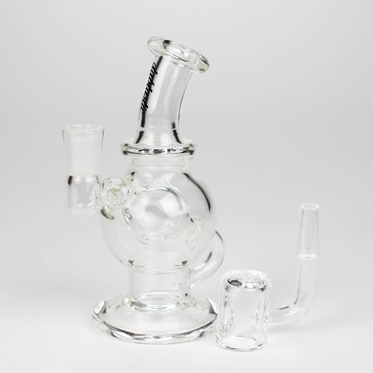 Dabtastic | 5" Micro Recycler Glass Rig 420 Paradise