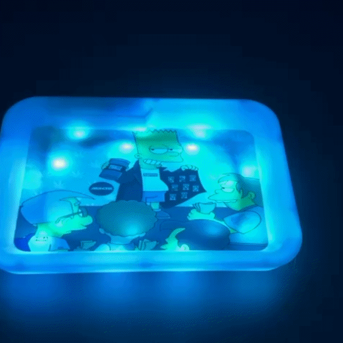 LED smoking Tray Small size Tray NIBO Distribution