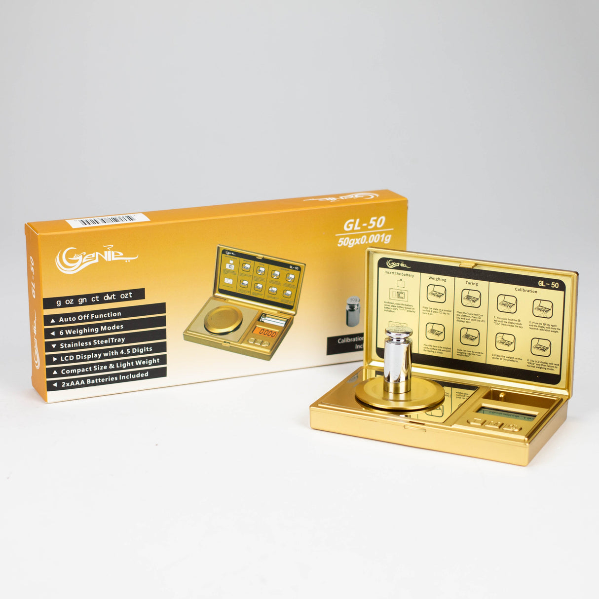 Genie | GL-50 pocket scale 50g x 0.001g Scale BB Canada