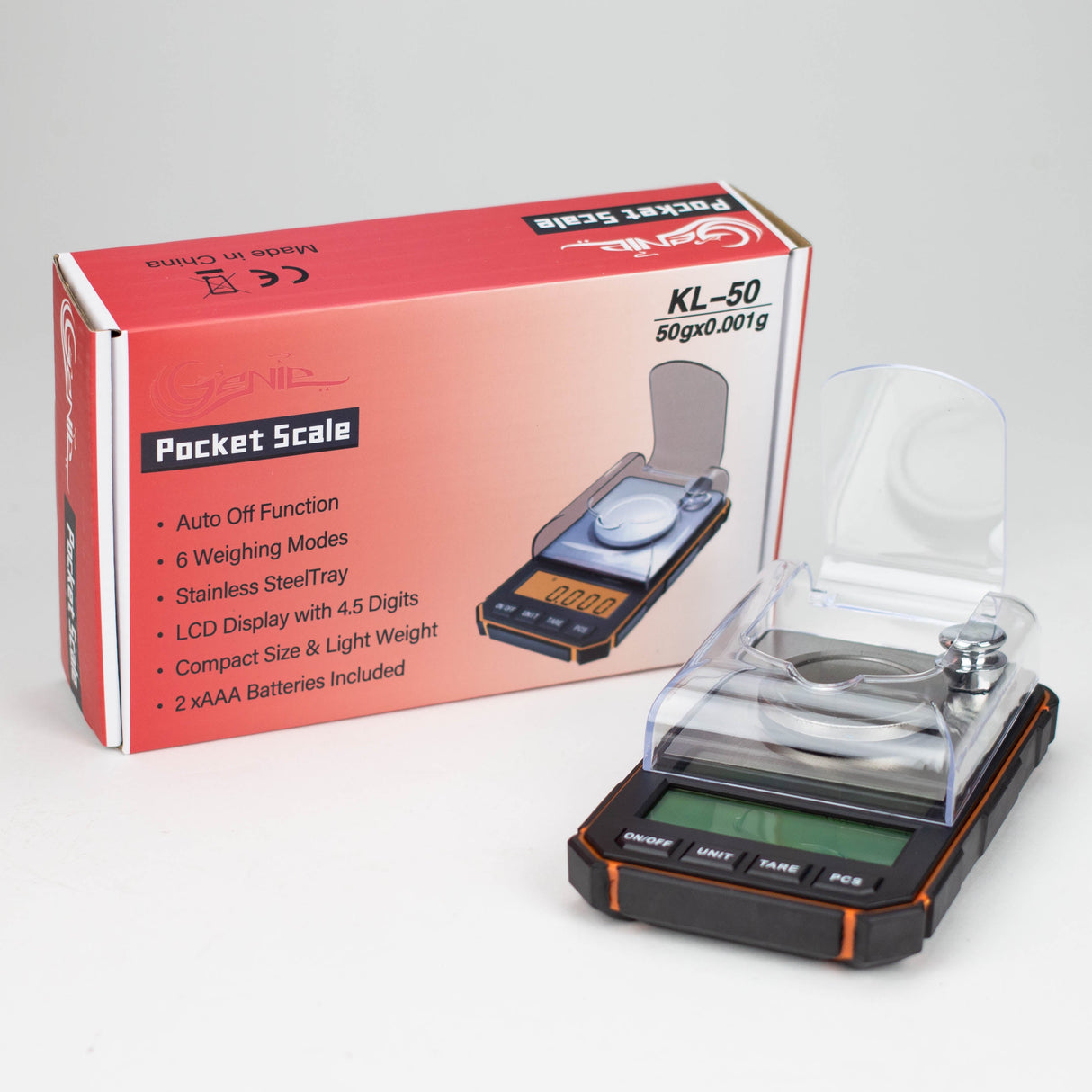 Genie | KL-50 pocket scale 50g x 0.001g Scale BB Canada