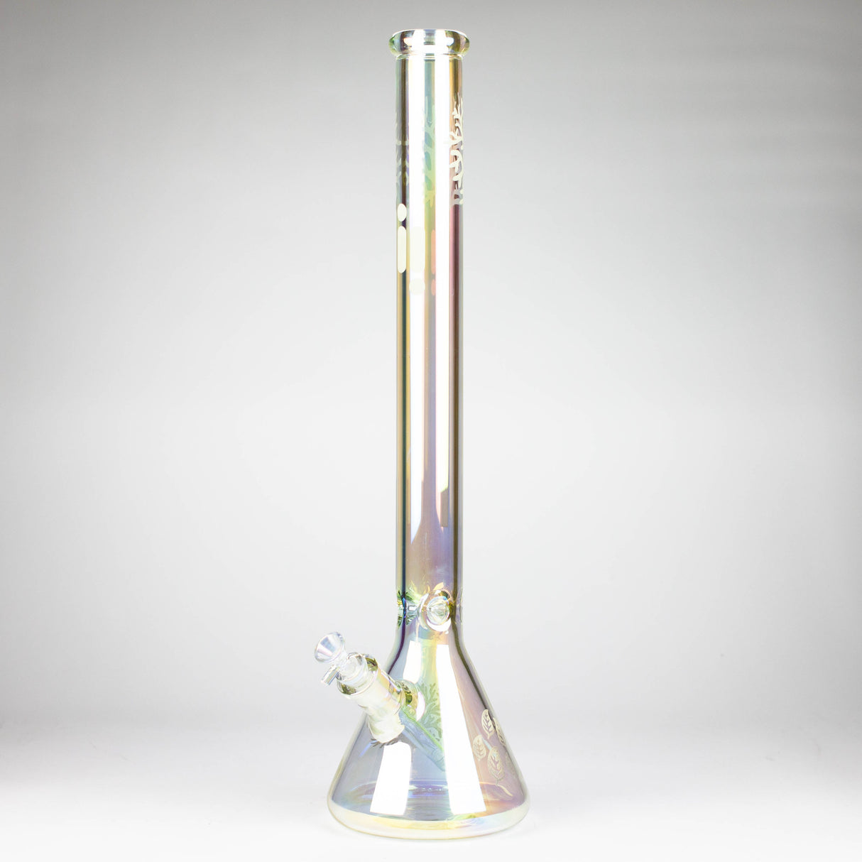 Infyniti |24" Tree of Life 7 mm metallic glass water bong ( GP1775 ) Glass Bong ONE Colorfull Sunshine