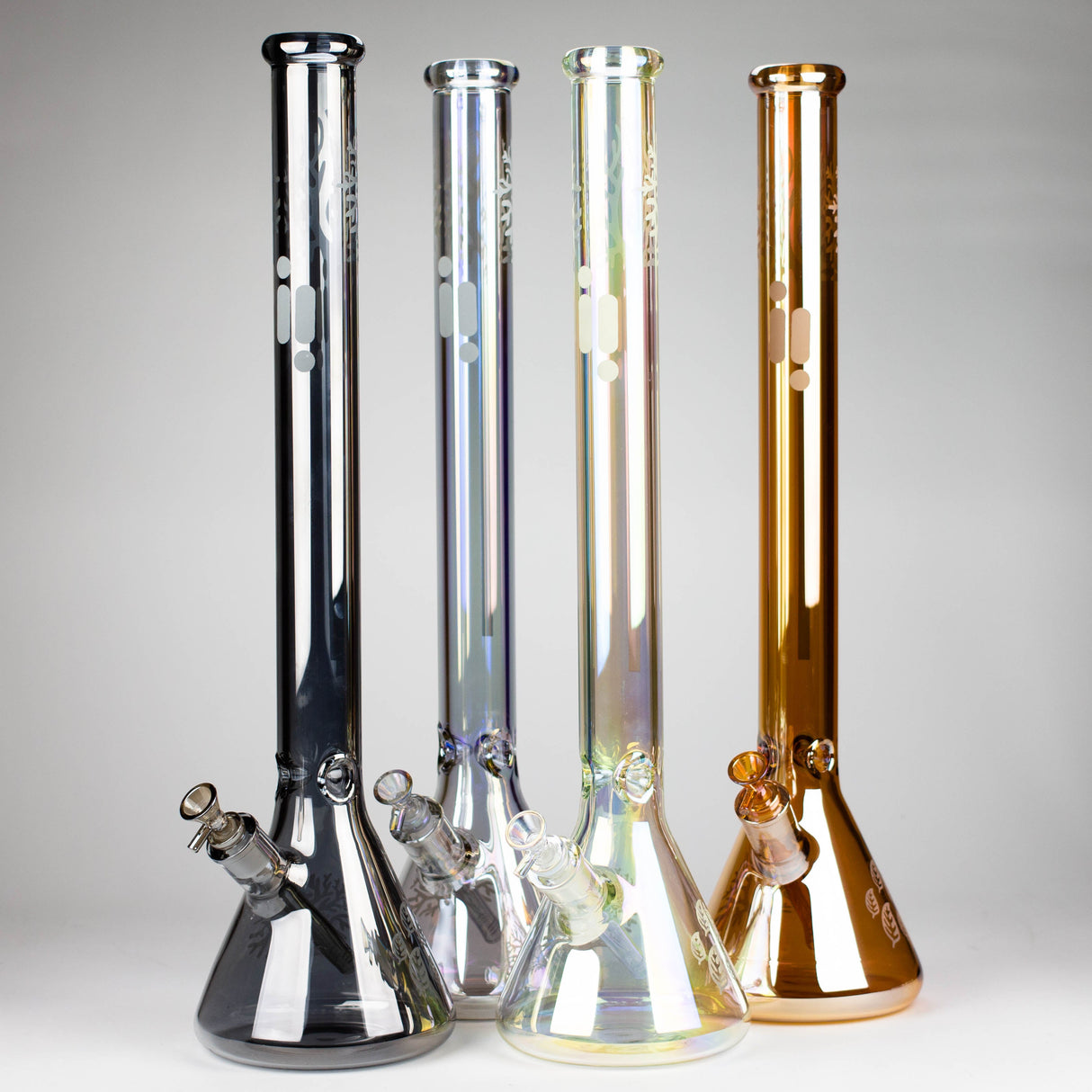 Infyniti |24" Tree of Life 7 mm metallic glass water bong ( GP1775 ) Glass Bong ONE