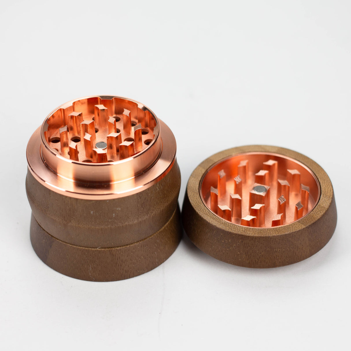 Fortune | Dia 66mmX63mm Four Parts Bamboo & Zinc Box of 6 Display Pack Super Supplys Inc