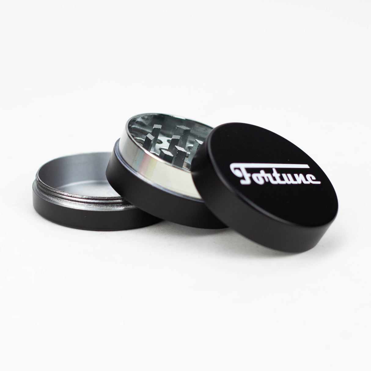 Fortune | Mini 3 Parts Herb Grinder Box of 12 Display Pack Super Supplys Inc