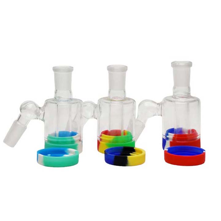 45 Degree Reclaimer Ashcatcher-Assorted Ashcatcher · Percolator · Filter · Mouthpiece Super Supplys Inc