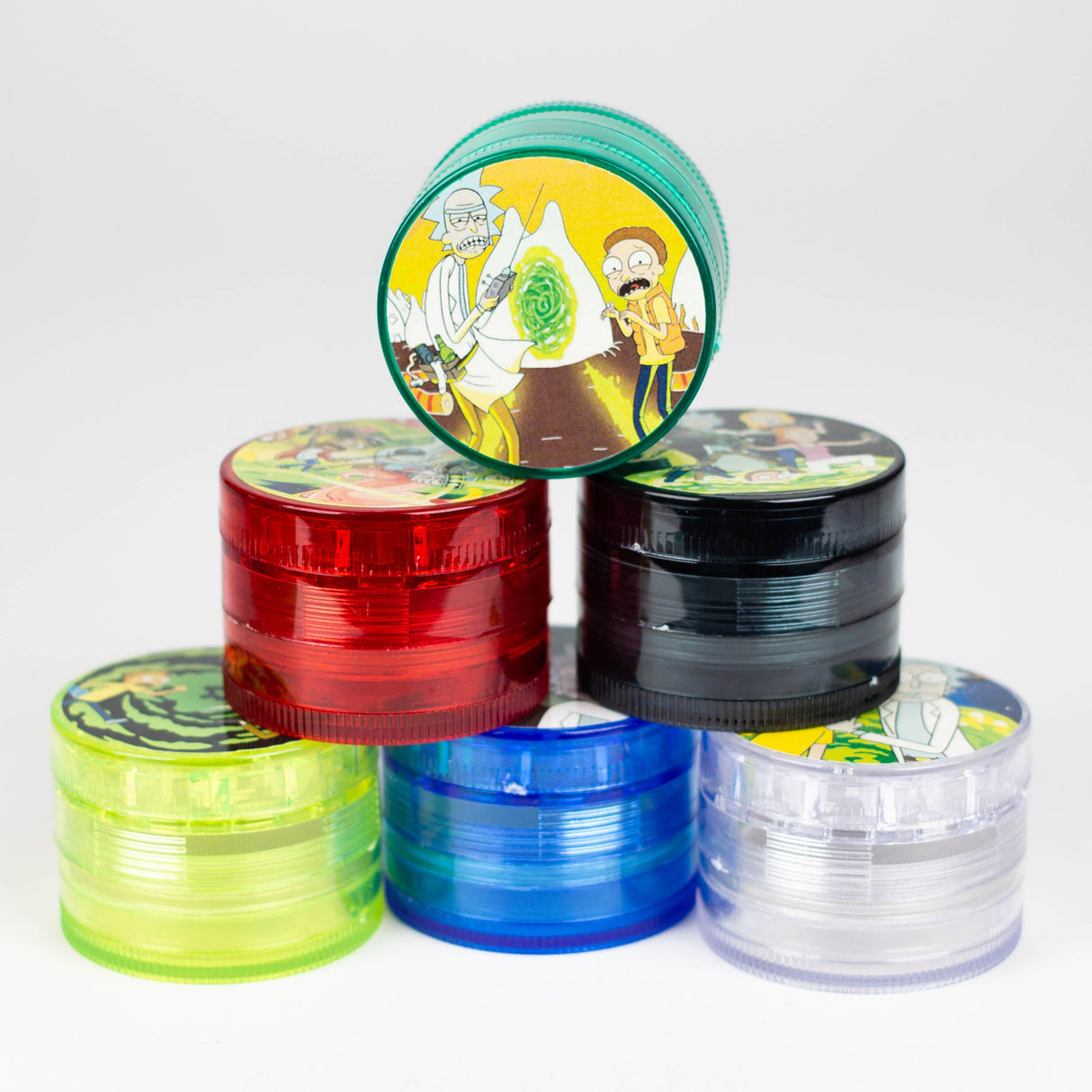 Fortune | 4 Parts Plastic Grinder Box of 12 Display Pack Super Supplys Inc