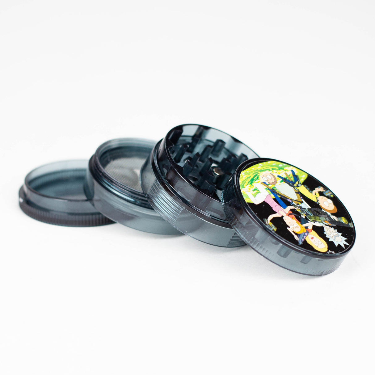 Fortune | 4 Parts Plastic Grinder Box of 12 Display Pack Super Supplys Inc