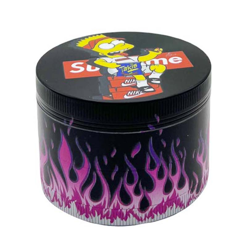 4 Parts Cartoon Grinder Box of 6 Display Pack Super Supplys Inc