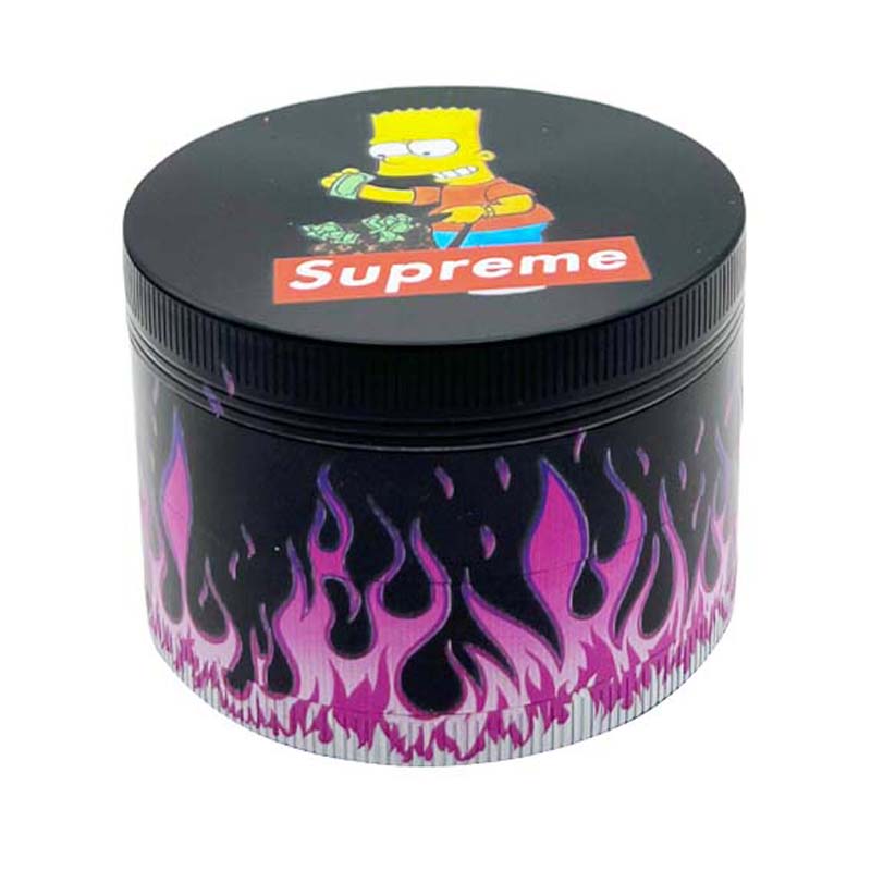 4 Parts Cartoon Grinder Box of 6 Display Pack Super Supplys Inc