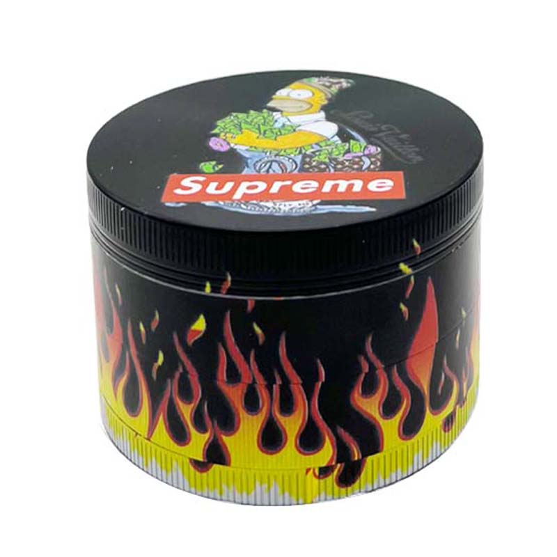 4 Parts Cartoon Grinder Box of 6 Display Pack Super Supplys Inc