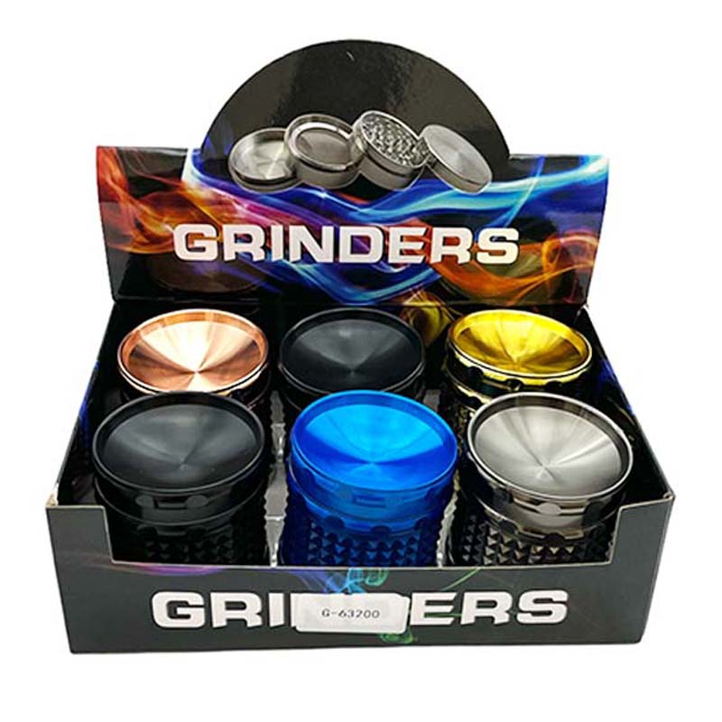 Fortune | 4 Parts Big Grinder Box Of 6 Display Pack Super Supplys Inc