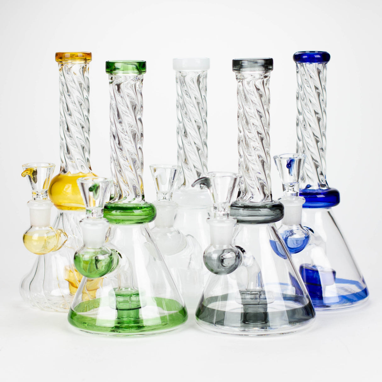 8" Ring Bong Glass Bong Super Supplys Inc