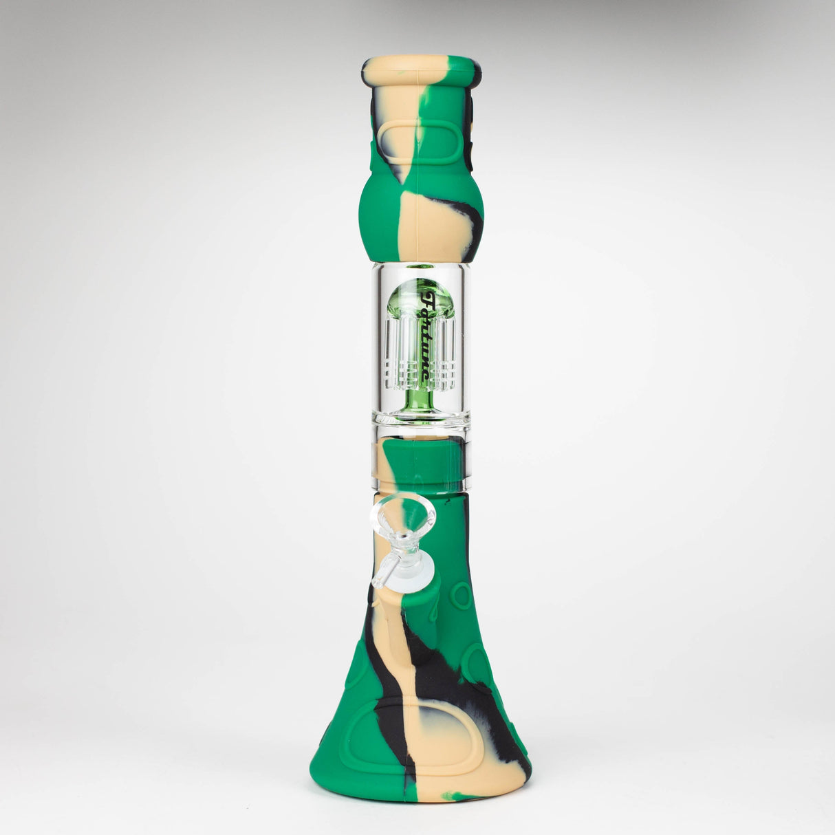 Fortune | 12.5 Inches Silicone Bong With 6 Arms percolator Resin · Silicone · Plastic Bong Super Supplys Inc