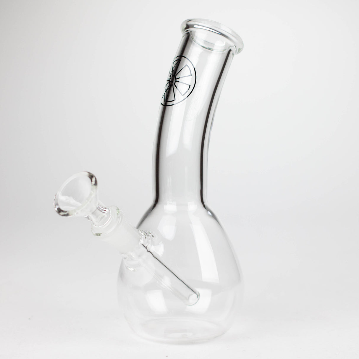 7" Water Bong With Slider Glass Bong Super Supplys Inc