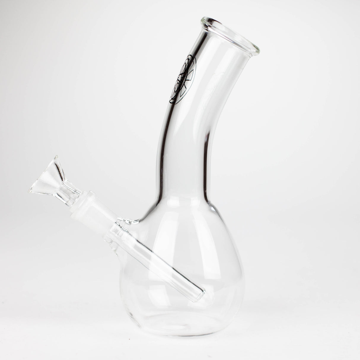 7" Water Bong With Slider Glass Bong Super Supplys Inc