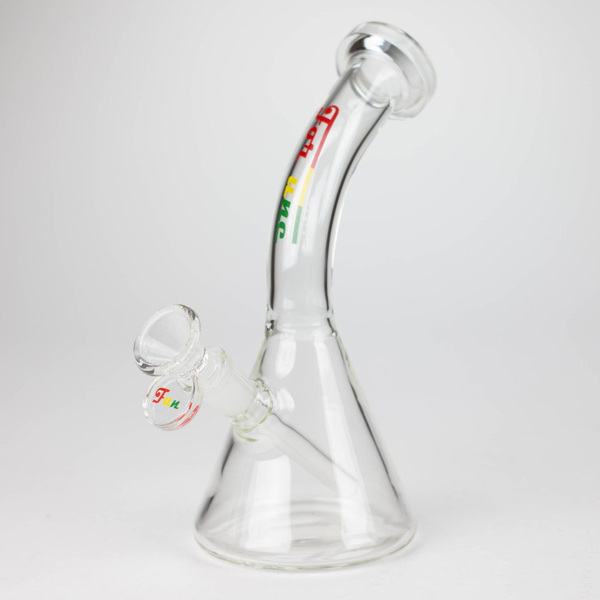 Fortune | 8" Bong With Slider Glass Bong Super Supplys Inc Rasta