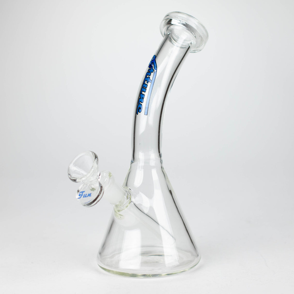 Fortune | 8" Bong With Slider Glass Bong Super Supplys Inc Blue