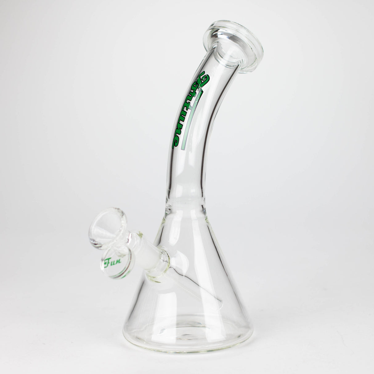 Fortune | 8" Bong With Slider Glass Bong Super Supplys Inc Green