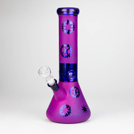 12" Purple Wheel Glass Water Bong Glass Bong THEBOOMBOXCLUB Canada