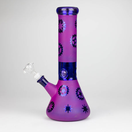 12" Purple Wheel Glass Water Bong Glass Bong THEBOOMBOXCLUB Canada