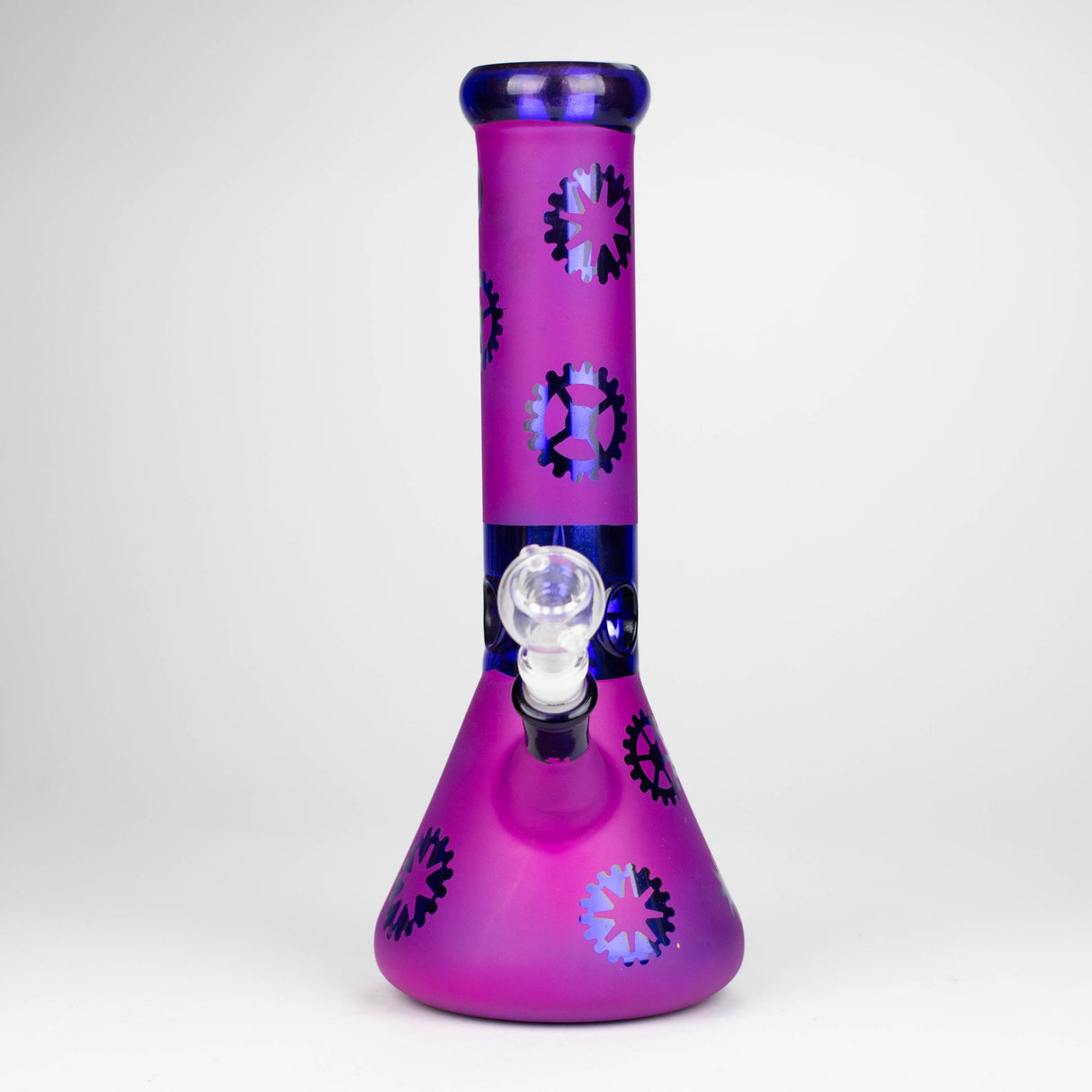 12" Purple Wheel Glass Water Bong Glass Bong THEBOOMBOXCLUB Canada