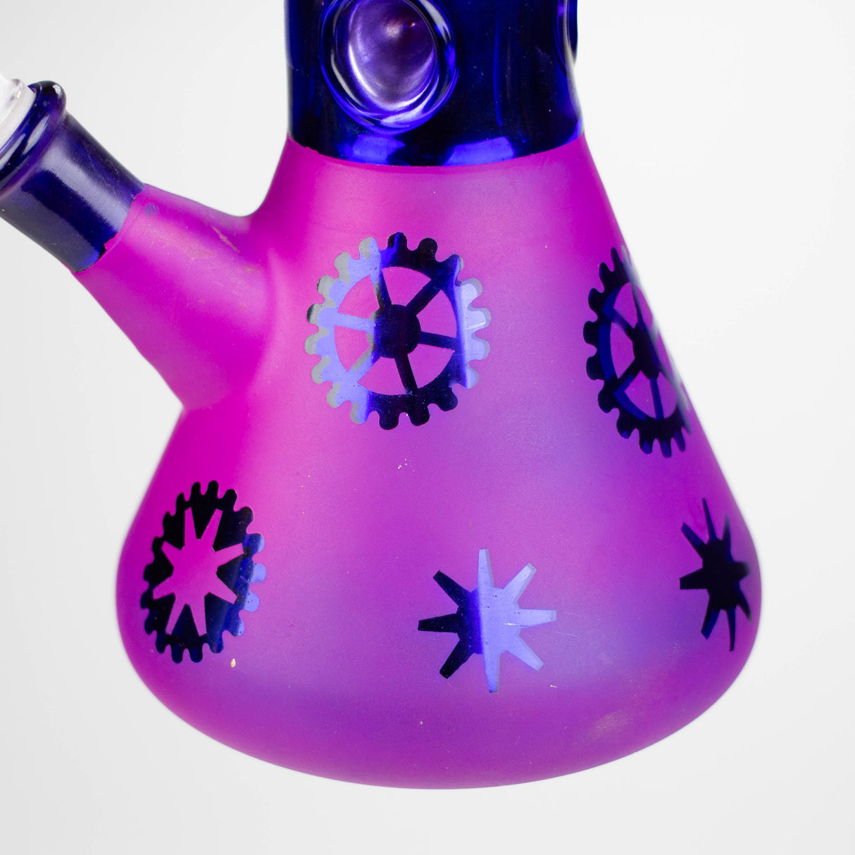 12" Purple Wheel Glass Water Bong Glass Bong THEBOOMBOXCLUB Canada
