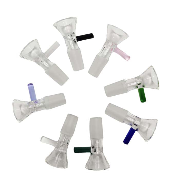 Glass Bowl With Solid Handle Bowl · Banger · Oil Burner Super Supplys Inc