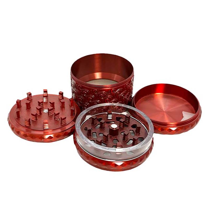 Fortune | 4 Parts Weed Grinder Box Of 6 Display Pack Super Supplys Inc