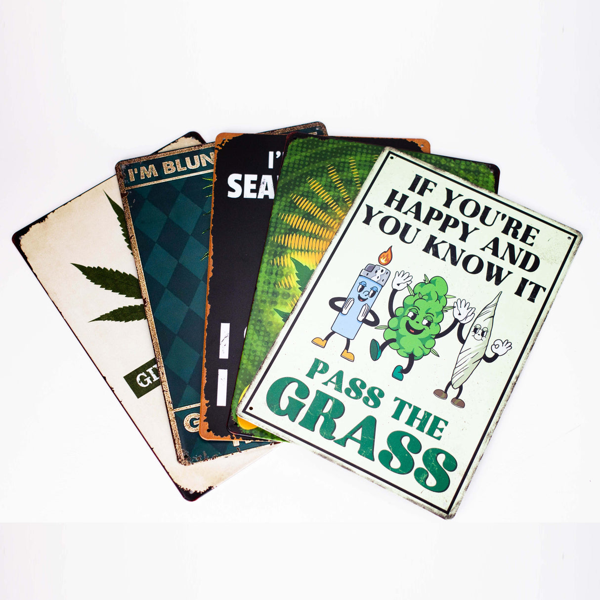 TRIM QUEEN | 420 VINTAGE SIGN- 8" x 12" Flag · Sign Trim Queen