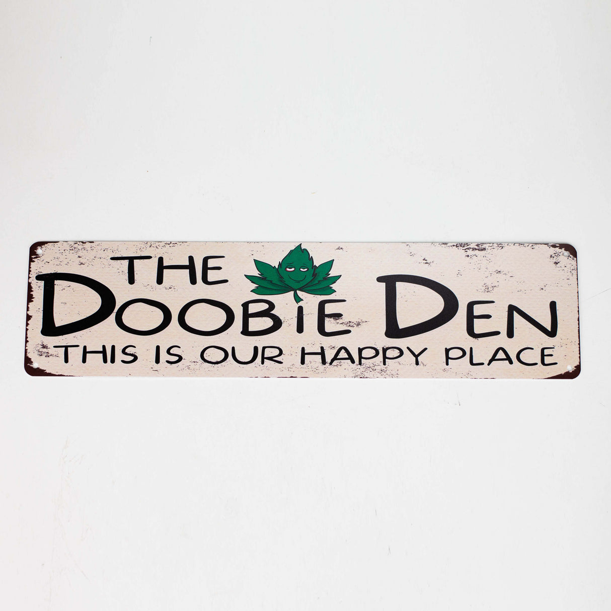 TRIM QUEEN | VINTAGE SIGN- 3.7" x 15.6" Flag · Sign Trim Queen THE DOOBIE DEN