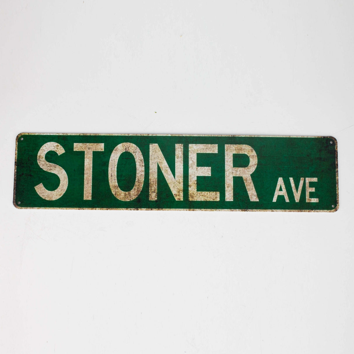 TRIM QUEEN | VINTAGE SIGN- 3.7" x 15.6" Flag · Sign Trim Queen STONER AVE