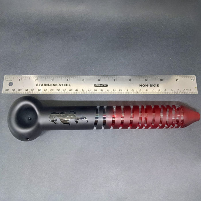 10" Pipe Rasta Bob-Color Assorted Glass Pipe NIBO Distribution