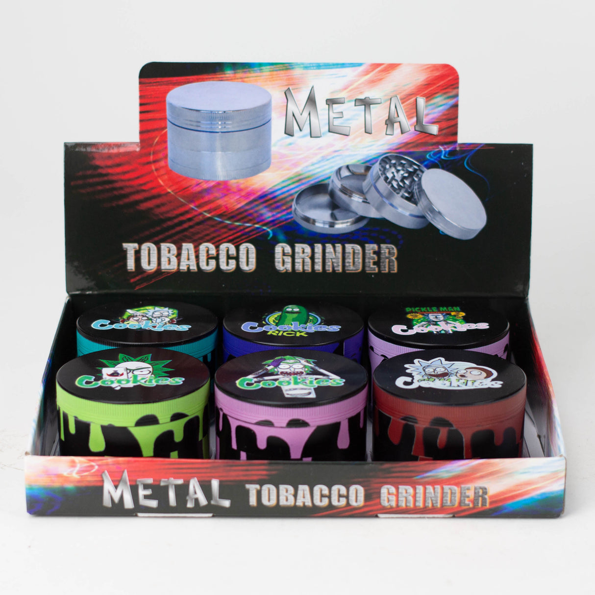 RM Designs 63mm Zinc Ginder Box of 6 Display Pack NIBO Distribution