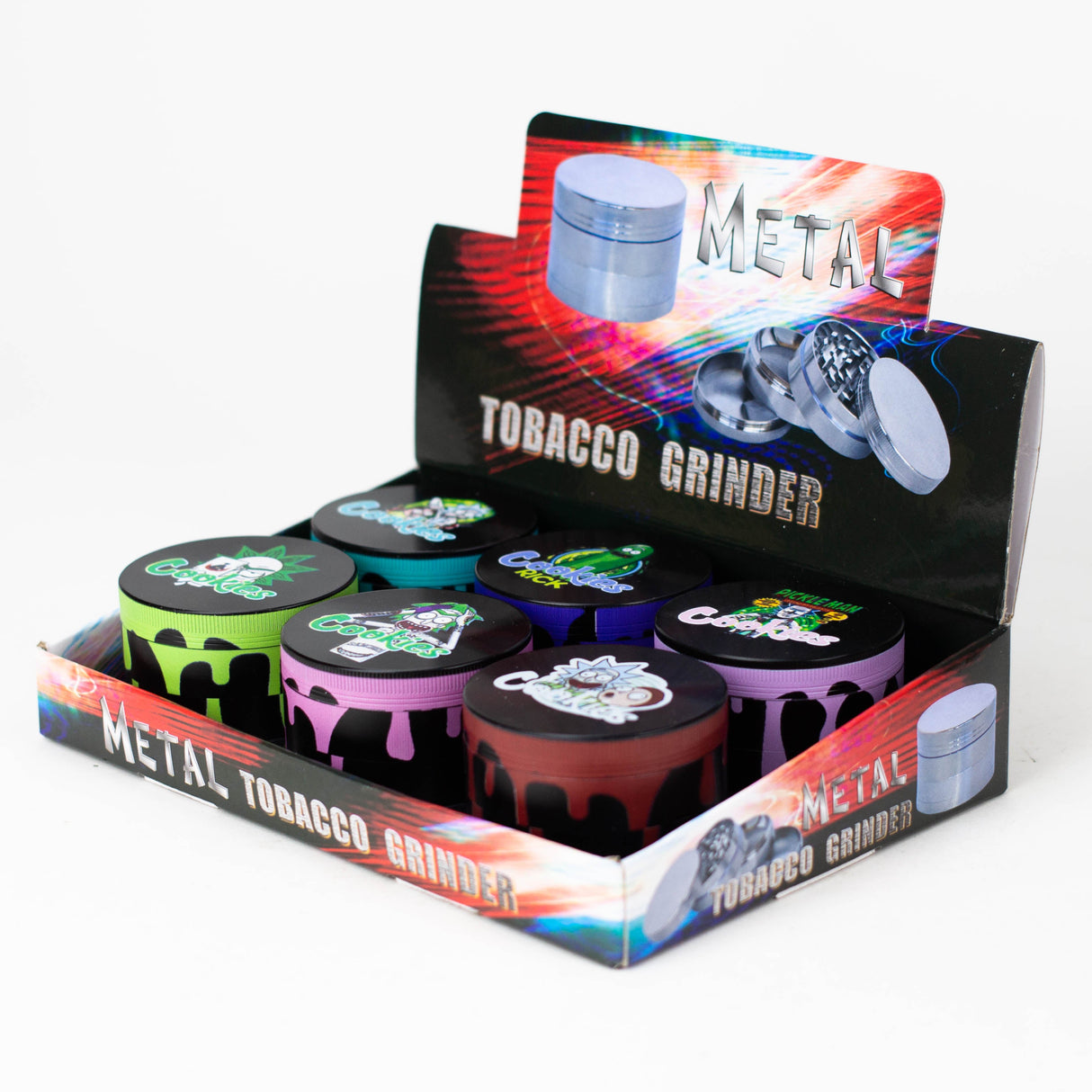 RM Designs 63mm Zinc Ginder Box of 6 Display Pack NIBO Distribution