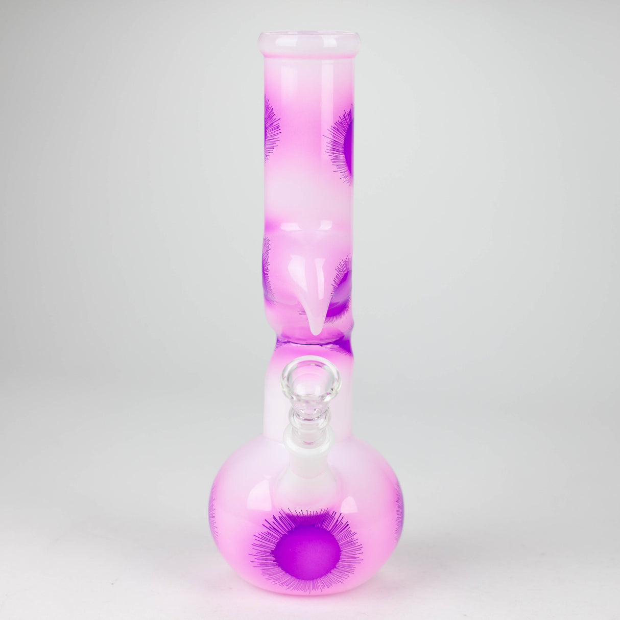 8" Zig-zag Color Designed - Assorted Glass Bong NIBO Distribution