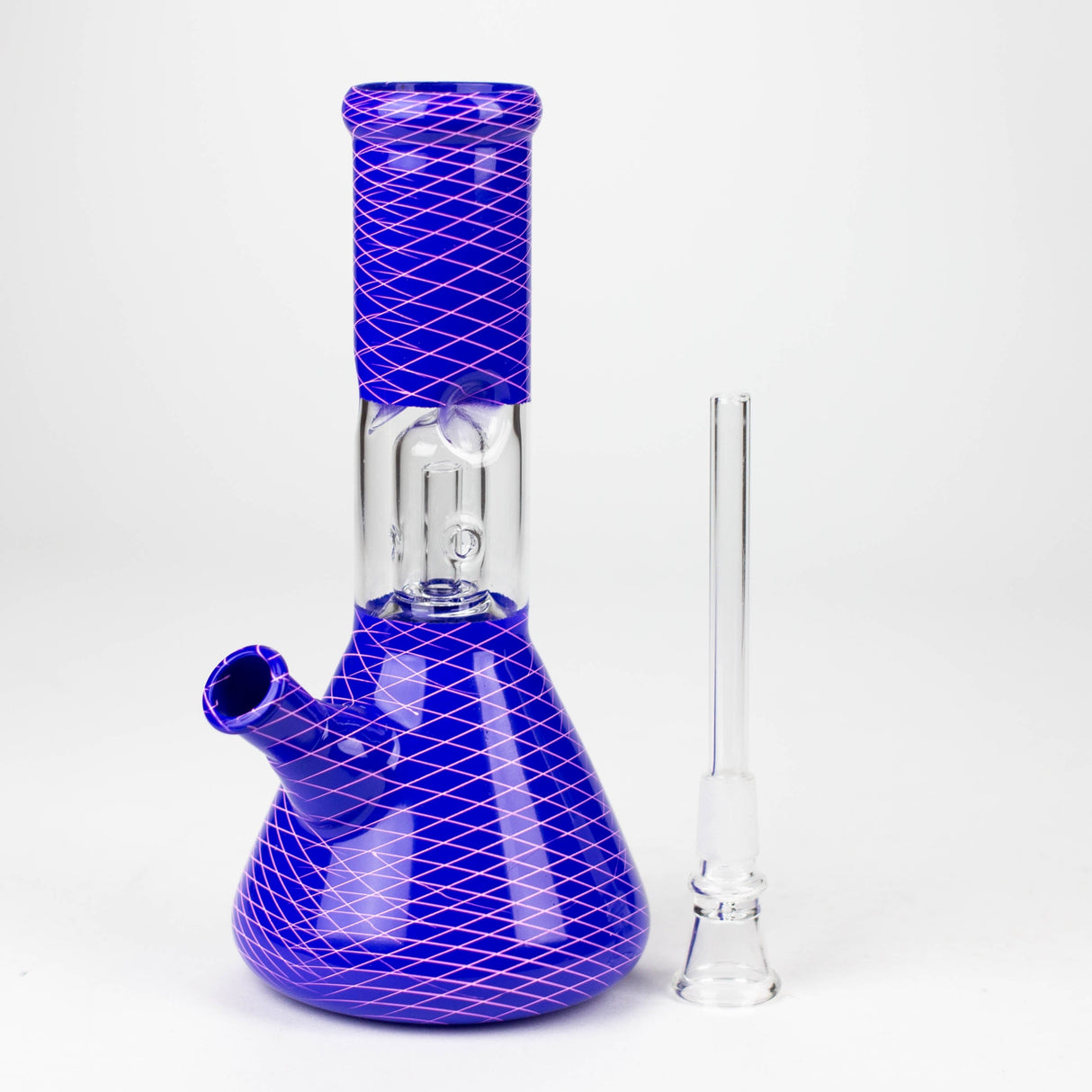 8" Water pipe with Percolator Glass Bong NIBO Distribution