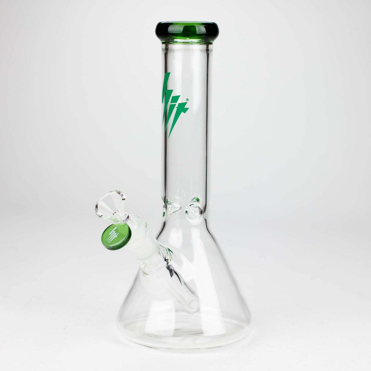 HIT | 10" Glass Water Pipe Glass Bong NIBO Distribution Green