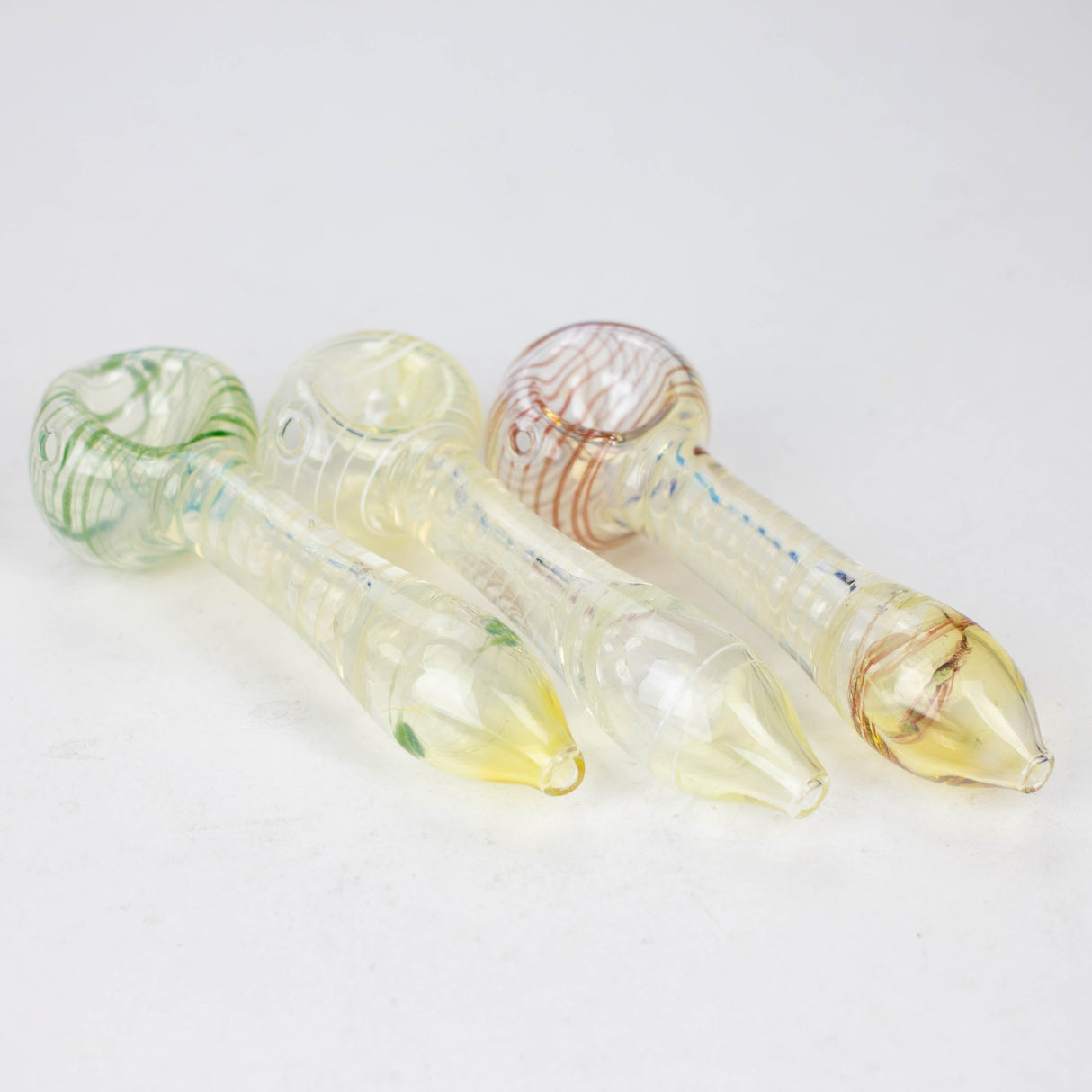 4" Color change Single Outside Pipe Glass Pipe NIBO Distribution