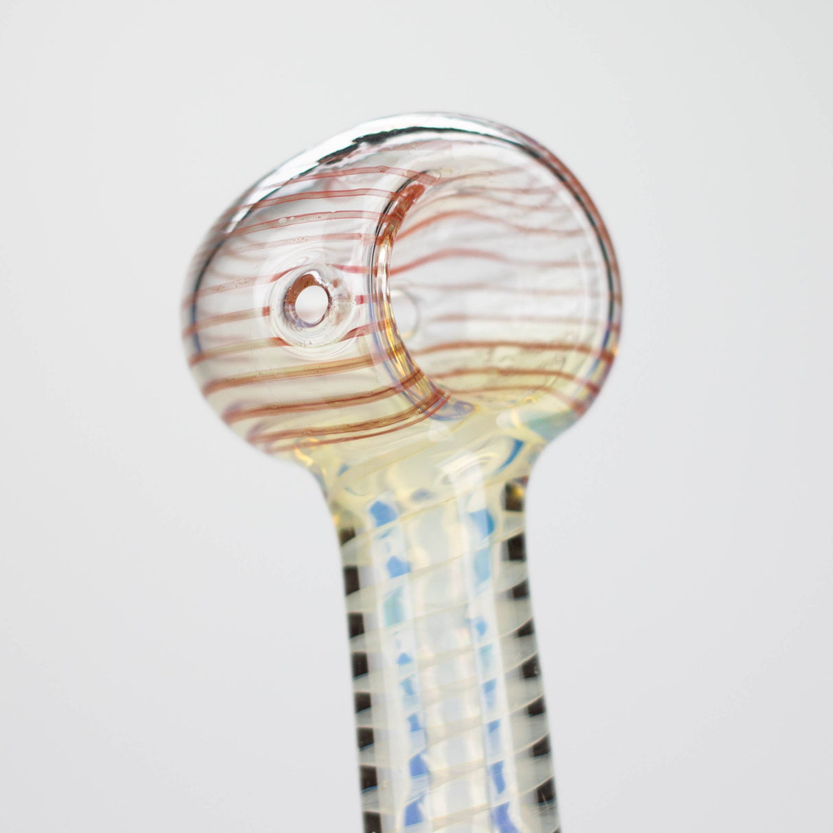 4" Color change Single Outside Pipe Glass Pipe NIBO Distribution