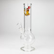 10" Clear Water pipe with cartoon tattoo-Assorted Glass Bong NIBO Distribution