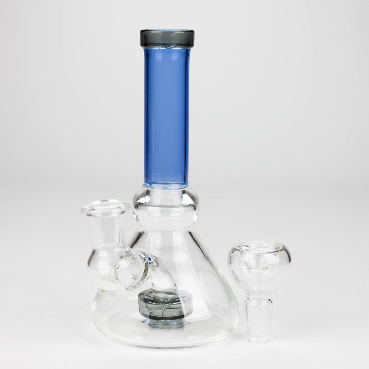 6" cone diffused glass bubbler Glass Bong Bongzie Smokes