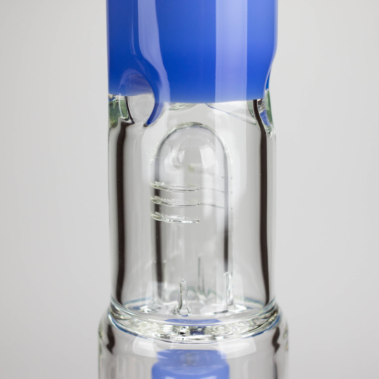 Z16" Color accented Double Diffuser Rig Glass Rig 777 Smoke