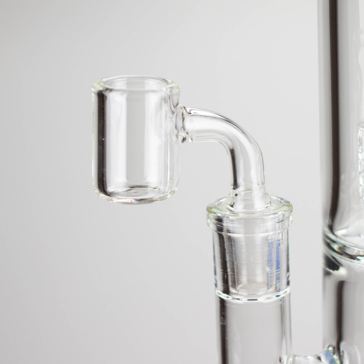 Z16" Color accented Double Diffuser Rig Glass Rig 777 Smoke
